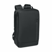 BOSTON - 15" laptop jacquard rugzak - Zwart BOSTON - 15" laptop jacquard rugzak - Zwart