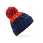 APRES BEANIE, OXFORD NAVY/FIRE RED, One size, BEECHFIELD