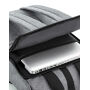 Recycled Twin Handle Roll-Top Laptop Backpack - Black - One Size