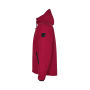 Gewatteerde winterjas met capuchon - Rood, 3XL