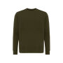 IQONIQ Etosha lichtgewicht gerecycled katoen sweater, khaki (XXS)