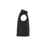 Duurzame gewatteerde herenbodywarmer Black S Duurzame gewatteerde herenbodywarmer Black S