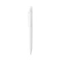 Vibe GRS certified R-ABS pen met ultra vloeiende inkt, wit, wit