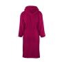 Bathrobe Hooded Magenta, 2XL/3XL, 420 gr/m²