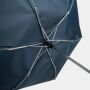 Mini opvouwbare uit 3 secties bestaande paraplu FLAT marineblauw