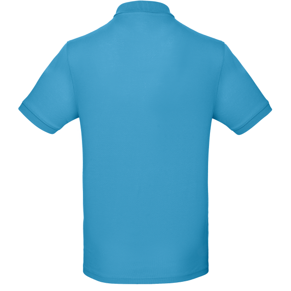 Men's organic polo shirt Very Turquoise M Men's organic polo shirt Very Turquoise M