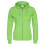 Cottover Gots Full Zip Hood Lady green L Cottover Gots Full Zip Hood Lady green L