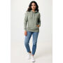 IQONIQ Torres gerecycled katoen hoodie ongeverfd, heather green (XXL)