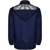 Escocia unisex lichtgewicht regenjas - Marineblauw - S