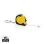 MeasureMate RCS gerecycled ABS sleutelhanger van 1 meter, geel