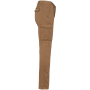 Ecologische verwassen cargobroek heren Washed Dark Camel 36 FR