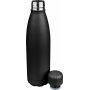 Gerecyclede dubbelwandige drinkfles 500 ml Sunny zwart Gerecyclede dubbelwandige drinkfles 500 ml Sunny zwart