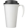 Brite-Americano® Grande 350 ml geïsoleerde beker - Wit/Zwart Brite-Americano® Grande 350 ml geïsoleerde beker - Wit/Zwart