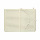 ARCOLOOP - A5 gerecycled PU notitieboek - Gebroken Wit