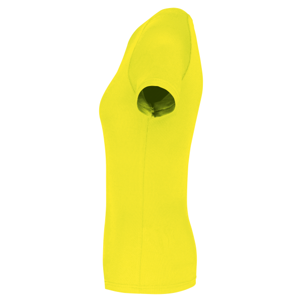 T-shirt de sport à col rond recyclé femme Fluorescent Yellow XXL T-shirt de sport à col rond recyclé femme Fluorescent Yellow XXL