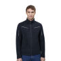 Zip-n-Mix microfleece | reflecterend - Marine, S