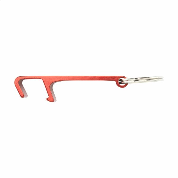 Alu Opener Phone Stand GRS Recycled - rood Alu Opener Phone Stand GRS Recycled - rood