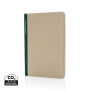 Stylo suikerrietpapier A5 notitieboek, groen