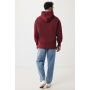 IQONIQ Yoho gerecycled katoen relaxed hoodie, bordeauxrood (L)