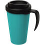 Americano® grande 350 ml geïsoleerde beker - Aquablauw/Zwart Americano® grande 350 ml geïsoleerde beker - Aquablauw/Zwart