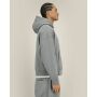 Fronter - Oversized rits hoodie in een gerecycled katoen blend - Misty Grey (XS)