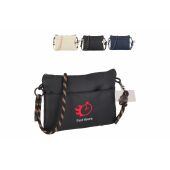 Extra Everyday Essentials pouch met paracord draagkoord - Zwart