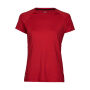 COOLdry Ladies Tee - Red - 2XL