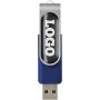 Rotate USB 3.0 met doming - Blauw - 64GB