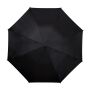 FALCONE - Grote paraplu - Automaat - Windproof -  120 cm - Zwart / Zilver
