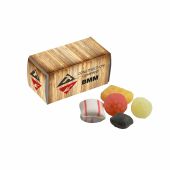 Container doosje gevuld met snoep, Wit, Oud Hollandse mix