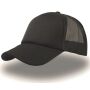 RAPPER CAP, BLACK/BLACK, One size, ATLANTIS HEADWEAR