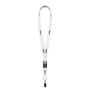 Afneembare polyester lanyard in Pantone-kleur met zeefdruk en bulldogclip Afneembare polyester lanyard in Pantone-kleur met zeefdruk en bulldogclip