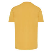 IQONIQ Brett gerecycled katoen t-shirt, ochre yellow (XXS)