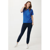 IQONIQ Tikal gerecycled polyester sneldrogend sport t-shirt, royal blue (XXS)