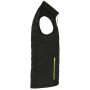 Men's Hybrid Vest black/neon-yellow 6XL