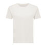 IQONIQ Yala dames lichtgewicht gerecycled katoen t-shirt, ivory white (XXS)