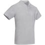 Prince biologisch katoenen herenpolo met korte mouwen - Marl Grey - 3XL