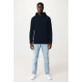 IQONIQ Jasper gerecycled katoen hoodie, donkerblauw (5XL)