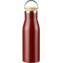 Gerecycled roestvrijstalen fles Aline bordeaux