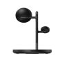 Anker MagGo draadloze oplaadstandaard (3-in-1-standaard), zwart