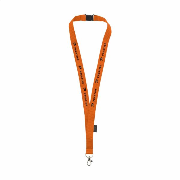 Lanyard Safety GRS RPET 2 cm Schlüsselband - orange Lanyard Safety GRS RPET 2 cm Schlüsselband - orange