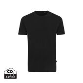 Iqoniq Bryce gerecycled katoen t-shirt, zwart (4XL)