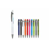 Aluminium balpen Toulouse Softtouch - Wit Aluminium balpen Toulouse Softtouch - Wit