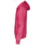 Cottover Gots Full Zip Hood Man Dark Cerise 4XL