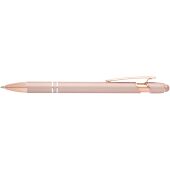 Nanna balpen met roségouden afwerking (zwarte inkt) - Dusty Pink