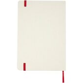 Bass A5 gerecycled notitieboek met gelinieerde pagina's - Rood