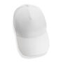 Impact AWARE™ 5 panel 280gr recycled katoenen cap, wit