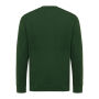IQONIQ Etosha lichtgewicht gerecycled katoen sweater, forest green (S)
