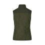 Bonded fleece vest | dames - Olijf, S