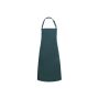 BIB APRON BASIC WITH BUCKLE, PINE GREEN, One size, KARLOWSKY